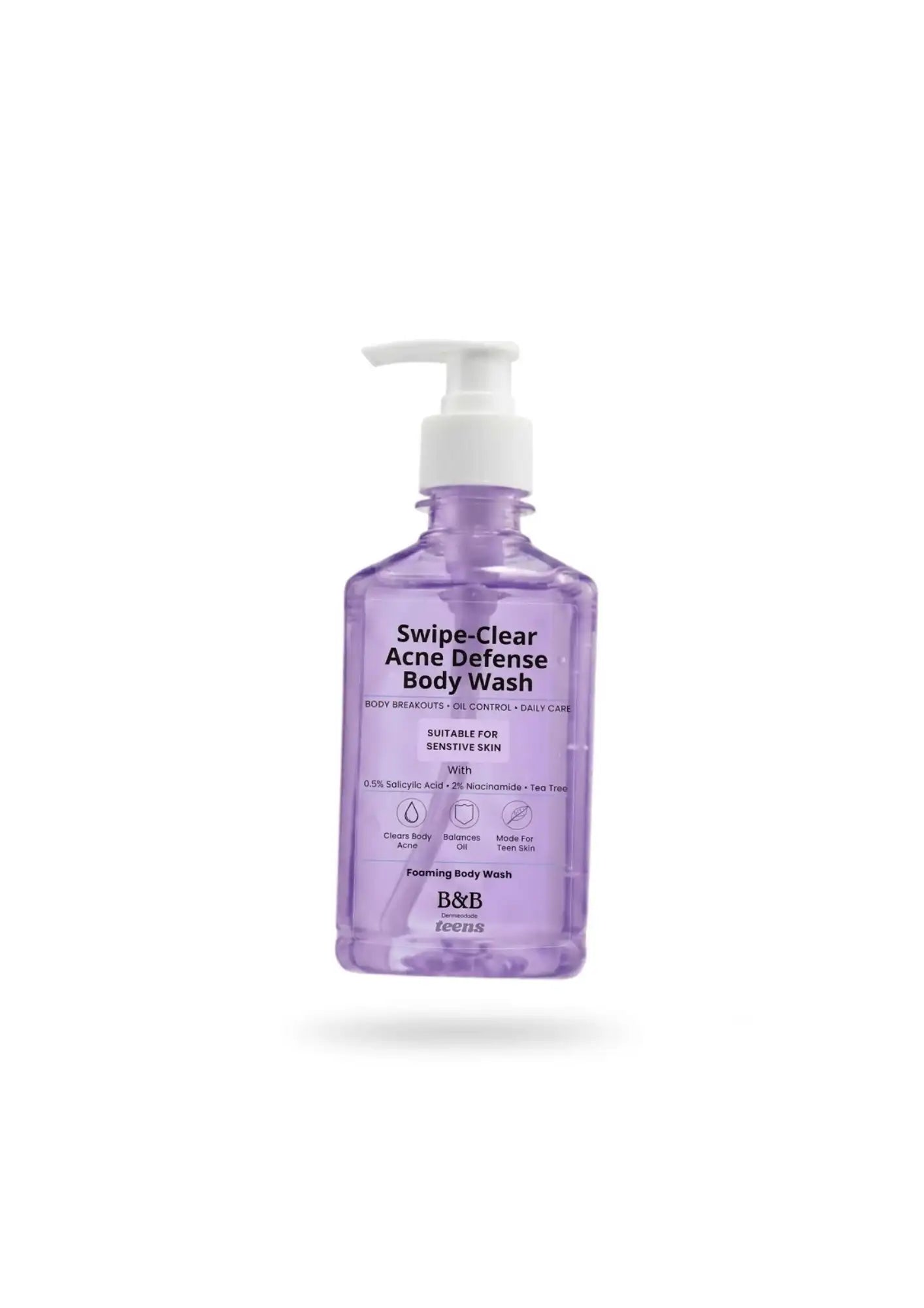 Swipe Clear — Acne Defense Teens Body Wash