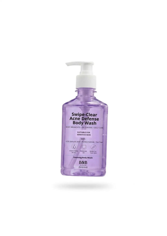 Swipe Clear — Acne Defense Teens Body Wash