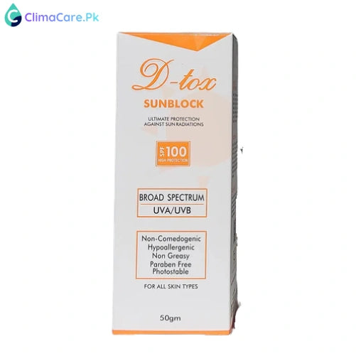 TST D-Tox SPF-100 Sunblock