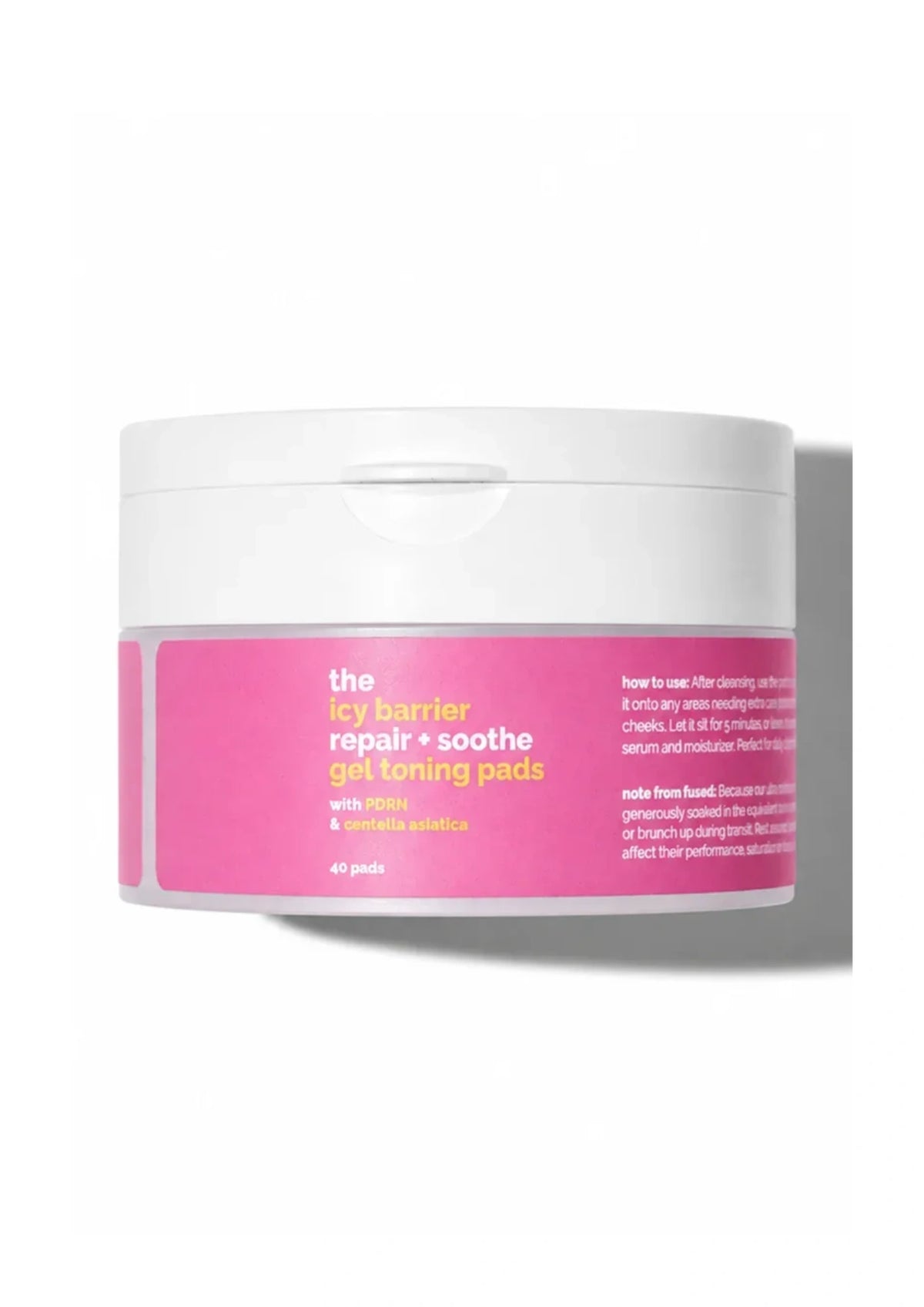 The Icy Barrier Repair + Soothe Gel Toning Pads w_PDRN & Centella
