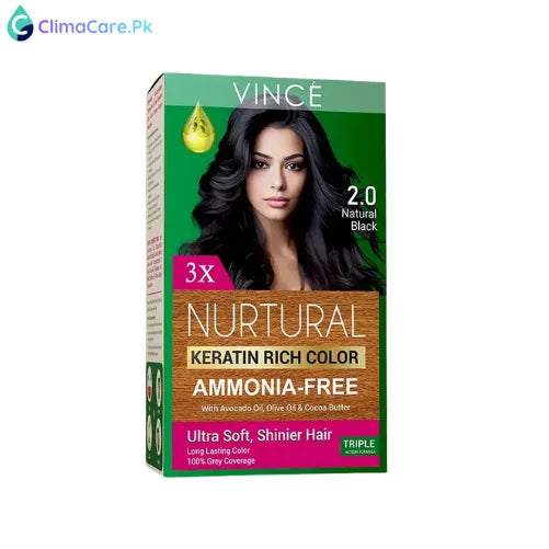 VINCE 2.0 - Natural Black - Nurtural Women Hair Color