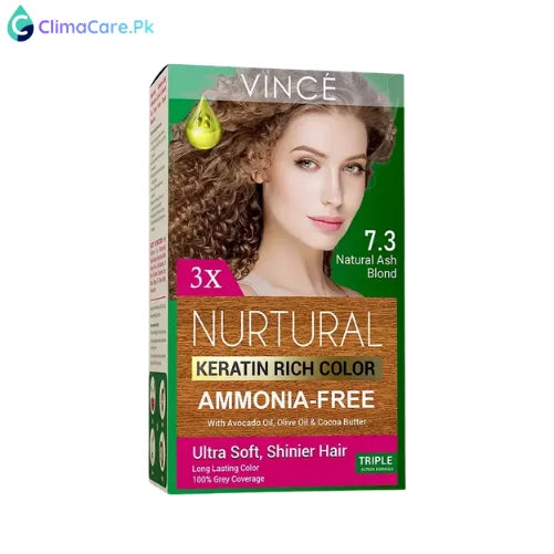 VINCE 7.3 - Natural Ash Blond - Nurtural Women Hair Color