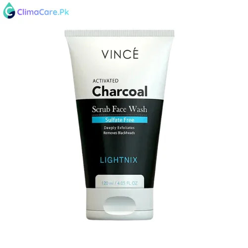 VINCE Charcoal Scrub Face Wash For Women
