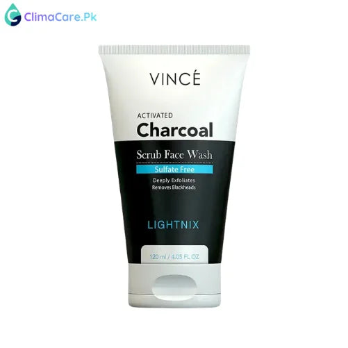 VINCE Charcoal Scrub Face Wash For Women 2