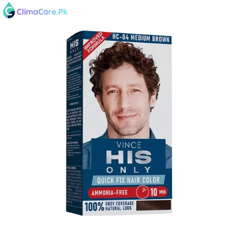 VINCE Medium Brown - Beard & Mustache Color