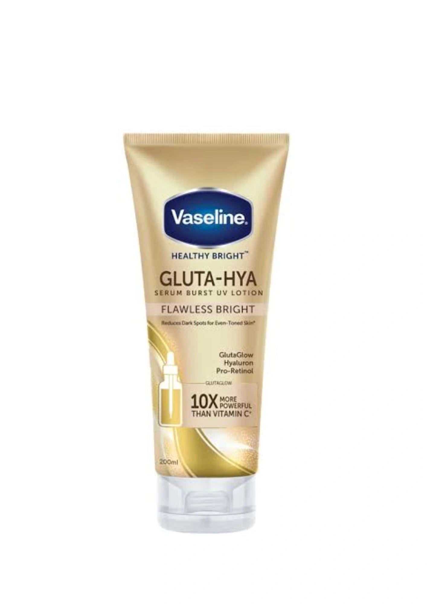 Vaseline Gluta-Hya Serum Burst Lotion Flawless Glow