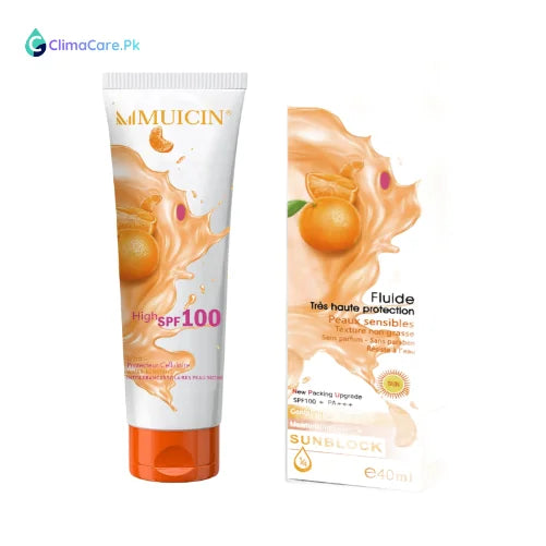Glow Beauty Broad Spectrum SPF-100 Sunblock - 40ml
