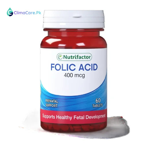 Glow Beauty Folic Acid 400mcg - 60 Pack