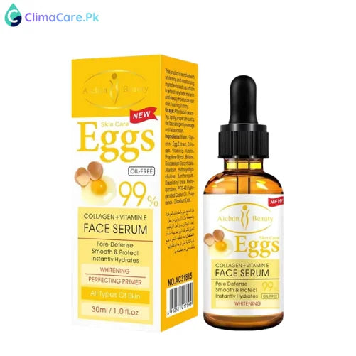 Bioaqua Aichun Beauty Egg Face Serum Collagen Vitamin E 30ml