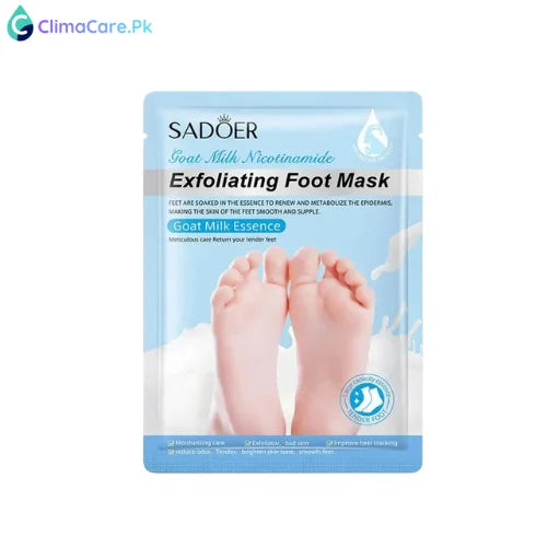 Bioaqua SADOER Goat Milk Nicotinamide Exfoliating Foot Mask 35g