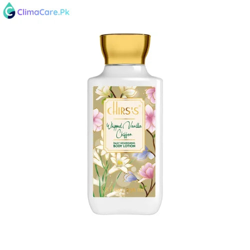 Chirs's Whipped Vanilla Body Lotion – Daily Nourishing Moisturizer for Soft and Smooth Skin