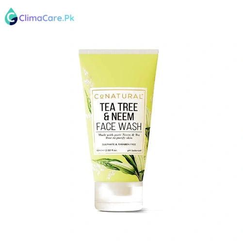 Glow Beauty Co NATURAL Neem & Tea Tree Face Wash