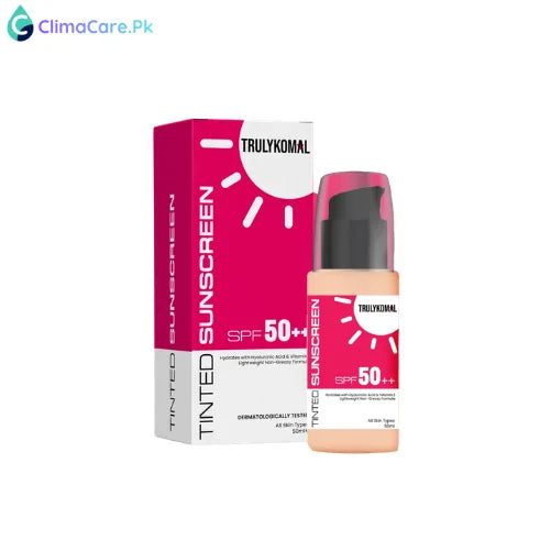 Glow Beauty Tinted Sunscreen SPF50++ - 50ml