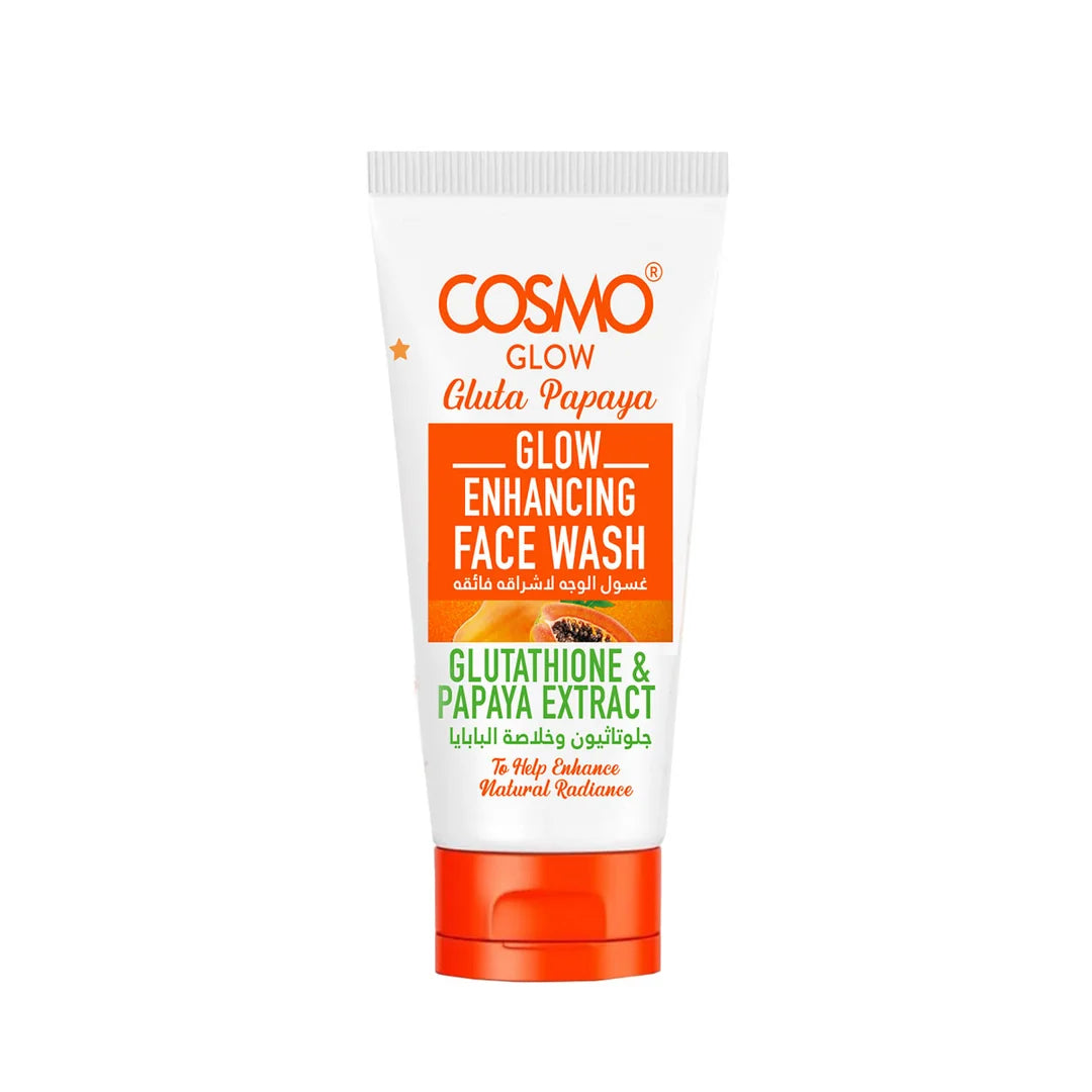 Cosmo Glow - Gluta Papaya Glow Enhancing Face Wash