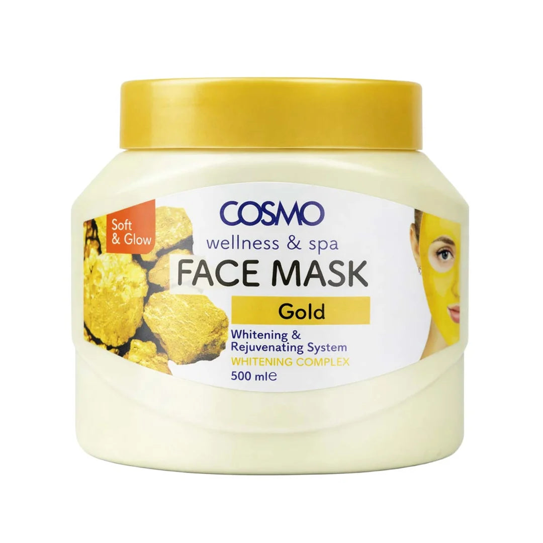 Gold Face Mask