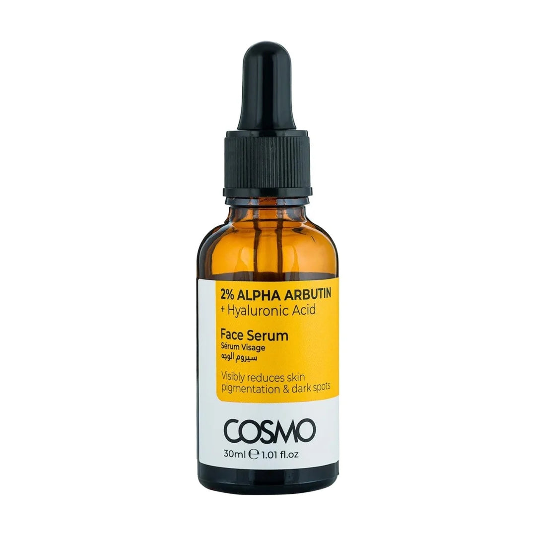 2% Alpha Arbutin + Hyaluronic Acid Face Serum 30ml