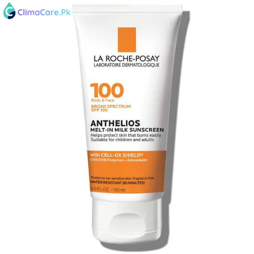 La Roche-Posay Anthelios Melt-In Milk Sunscreen for Face & Body SPF 100