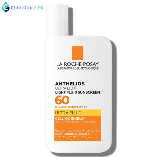 La Roche-Posay Anthelios Ultra-Light Fluid Facial Sunscreen SPF 60
