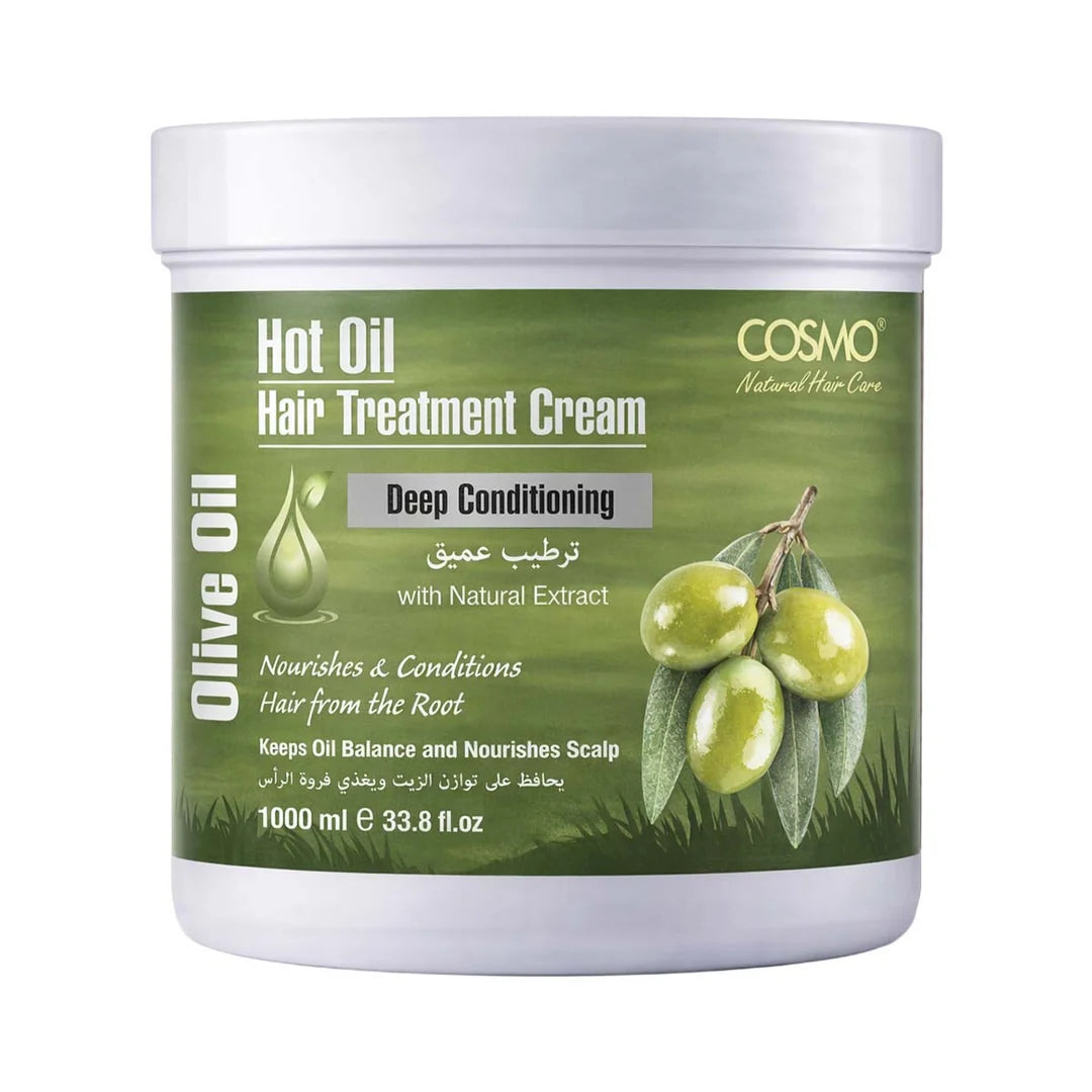Hot Oil Hair Treatment Cream - Olive Oil