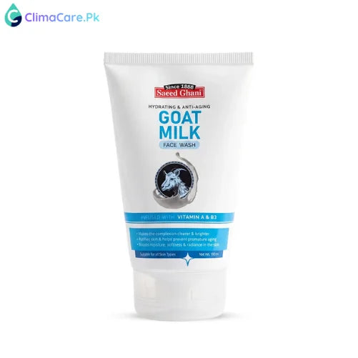 Saeed Ghani Goat Milk Hydrating & Anti Aging Face Wash 100ml