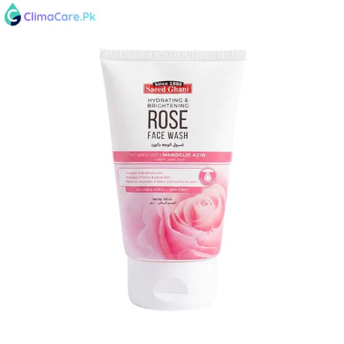 Saeed Ghani Rose Hydrating & Brightening Face Wash 100ml