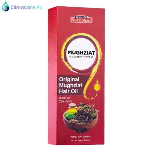 Saeed Ghani Mughziat Herbal Blend Hair Oil 140ml